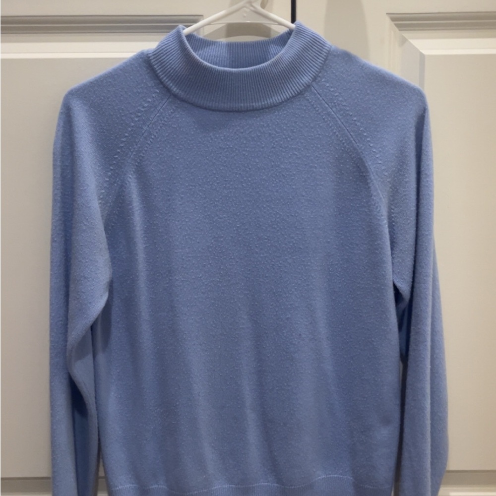 Appleseed's Soft Blue Knit Top